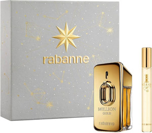 Paco Rabanne Million Gold Set Eau de Parfum Intense 50ml & miniature Eau de Toilette 10ml