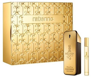 Paco Rabanne 1 Million Set Eau de Toilette 100ml , miniature Eau de Toilette 10ml (Metal box)