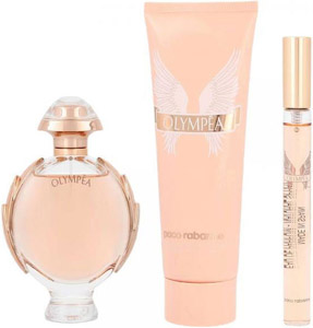Paco Rabanne Olympea Set Eau de Parfum 50ml, body lotion 100ml & miniature Eau de Parfum 10ml Paco Rabanne Olympea Set Eau de Parfum 50ml, body lotion 100ml & miniature Eau de Parfum 10ml