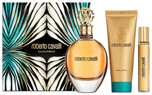 Roberto Cavalli Set Eau de Parfum 75ml, body lotion 100ml, miniature Eau de Parfum 15ml Roberto Cavalli Set Eau de Parfum 75ml, body lotion 100ml, miniature Eau de Parfum 15ml