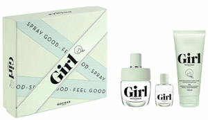 Rochas Girl Set  Eau de Toilette 100ml, body wash 100ml, miniature Eau de Toilette 4.5ml