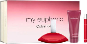 Calvin Klein My Euphoria Set Eau de Parfum 100ml, body lotion 100ml & Eau de Parfum 10ml