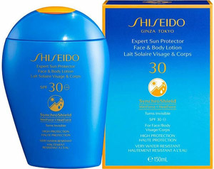 Shiseido Sun Expert Sun Protector Face & Body Lotion SPF 30 150ml Shiseido Sun Expert Sun Protector Face & Body Lotion SPF 30 150ml