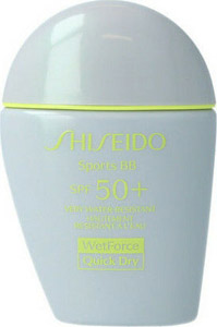 Shiseido Sports BB Cream Wet Force Quick Dry SPF50+ medium dark 30ml Shiseido Sports BB Cream Wet Force Quick Dry SPF50+ medium dark 30ml
