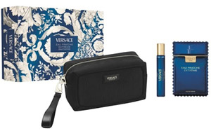 Versace Man Eau Fraîche Extrême Set Eau de Parfum 100ml, miniature Eau de Parfum 10ml & black trousse Versace Man Eau Fraîche Extrême Set Eau de Parfum 100ml, miniature Eau de Parfum 10ml & black trousse