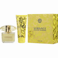 Versace Yellow Diamond Eau De Toilette 90ml & Body Lotion 100ml