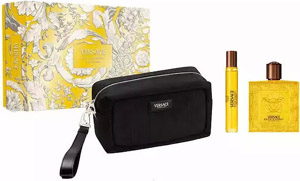 Versace Eros Energy Set Eau de Parfum 100ml, miniature Eau de Parfum 10ml & black trousse