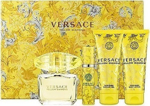 Versace Yellow Diamond SET Eau de Toilette 90ml, Eau de Toilette 5ml, Shower Gel 100ml, Body Lotion 100ml Versace Yellow Diamond SET Eau de Toilette 90ml, Eau de Toilette 5ml, Shower Gel 100ml, Body Lotion 100ml