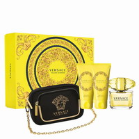Versace Yellow Diamond Gift Set Eau de Toilette 90ml, Body Lotion 100ml, Shower Gel 100ml